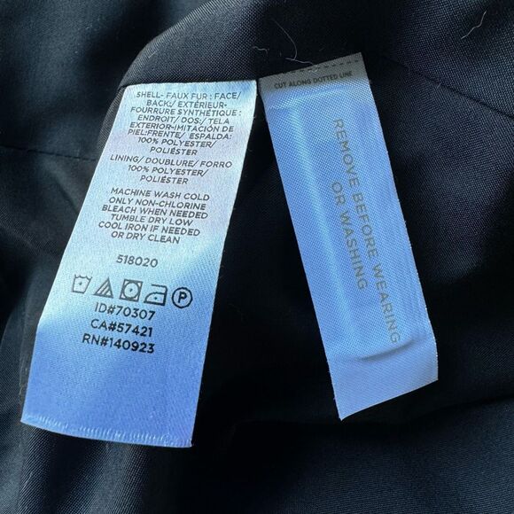 LOFT Leopard Print Faux Fur Sherpa Coat XS NWT - Picture 7 of 8